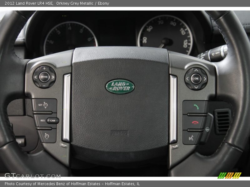 Orkney Grey Metallic / Ebony 2012 Land Rover LR4 HSE