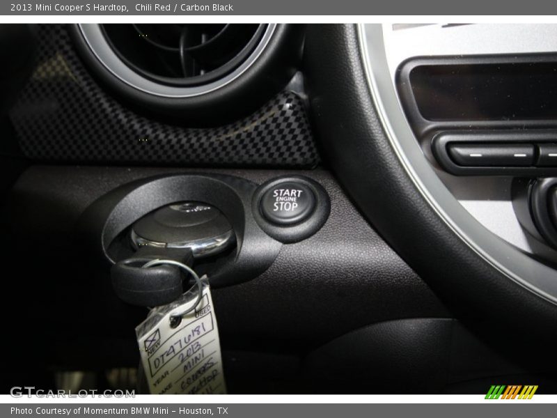 Chili Red / Carbon Black 2013 Mini Cooper S Hardtop
