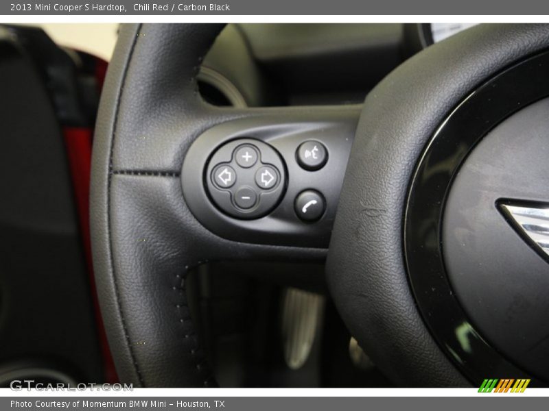 Chili Red / Carbon Black 2013 Mini Cooper S Hardtop