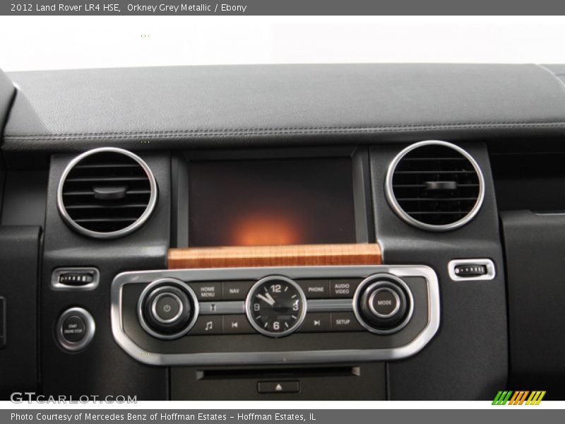 Orkney Grey Metallic / Ebony 2012 Land Rover LR4 HSE