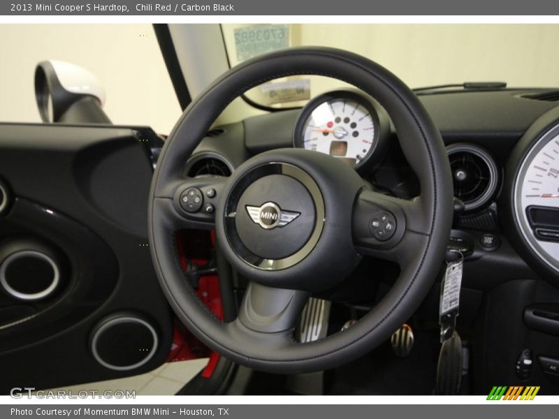 Chili Red / Carbon Black 2013 Mini Cooper S Hardtop