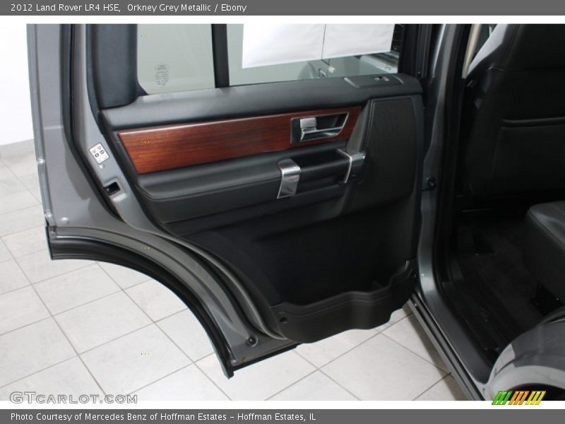 Orkney Grey Metallic / Ebony 2012 Land Rover LR4 HSE