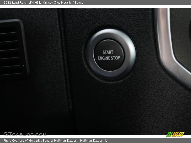 Orkney Grey Metallic / Ebony 2012 Land Rover LR4 HSE