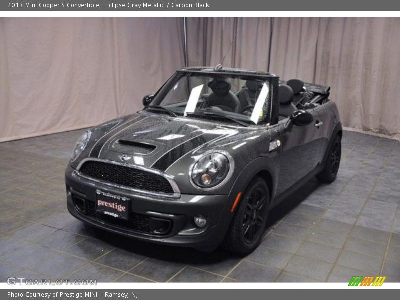 Eclipse Gray Metallic / Carbon Black 2013 Mini Cooper S Convertible