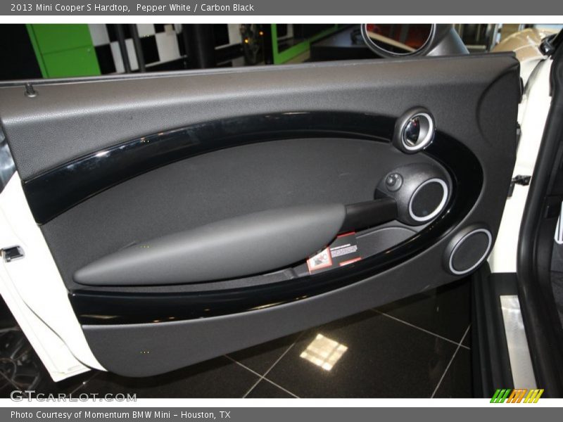 Pepper White / Carbon Black 2013 Mini Cooper S Hardtop