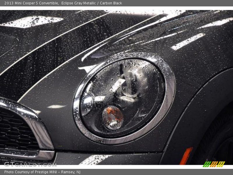 Eclipse Gray Metallic / Carbon Black 2013 Mini Cooper S Convertible