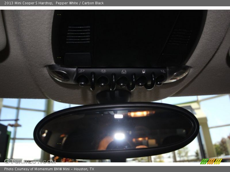 Pepper White / Carbon Black 2013 Mini Cooper S Hardtop