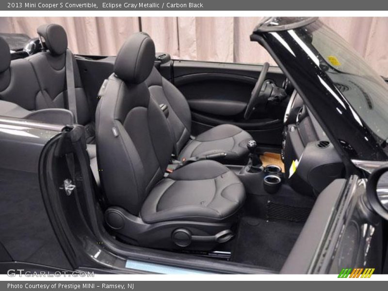 Eclipse Gray Metallic / Carbon Black 2013 Mini Cooper S Convertible