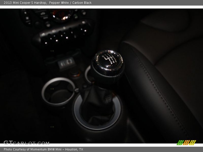 Pepper White / Carbon Black 2013 Mini Cooper S Hardtop