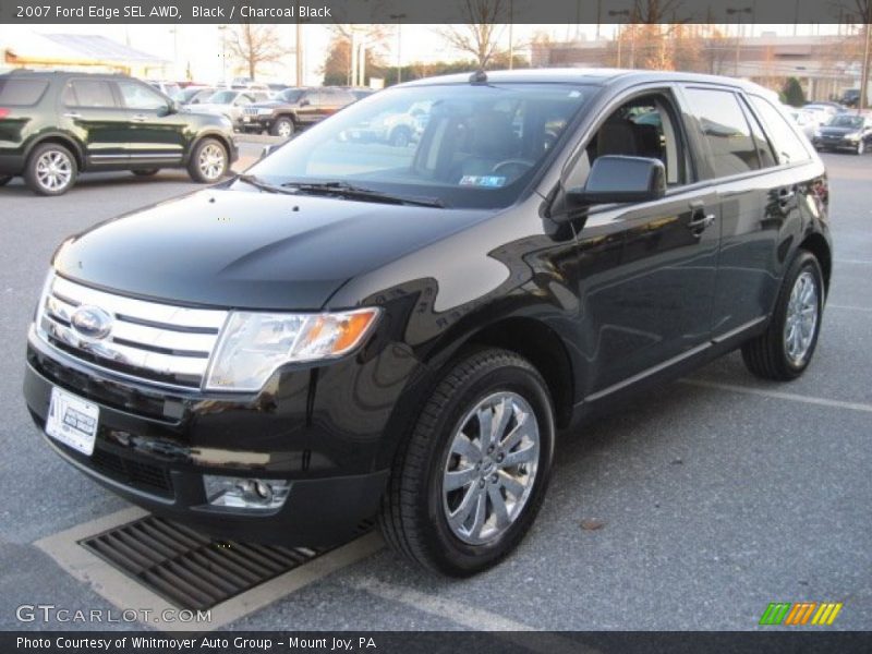 Black / Charcoal Black 2007 Ford Edge SEL AWD