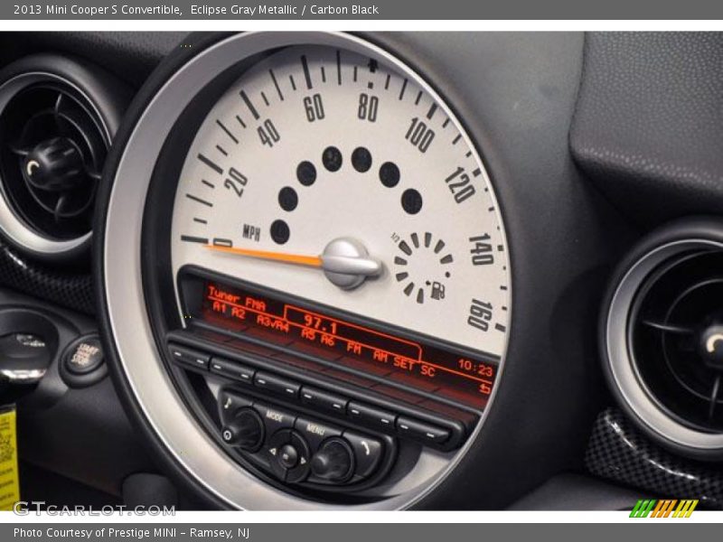 Eclipse Gray Metallic / Carbon Black 2013 Mini Cooper S Convertible