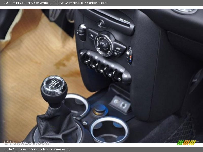Eclipse Gray Metallic / Carbon Black 2013 Mini Cooper S Convertible