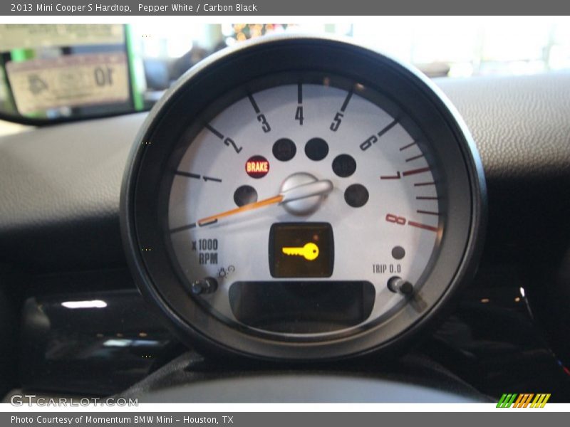 Pepper White / Carbon Black 2013 Mini Cooper S Hardtop
