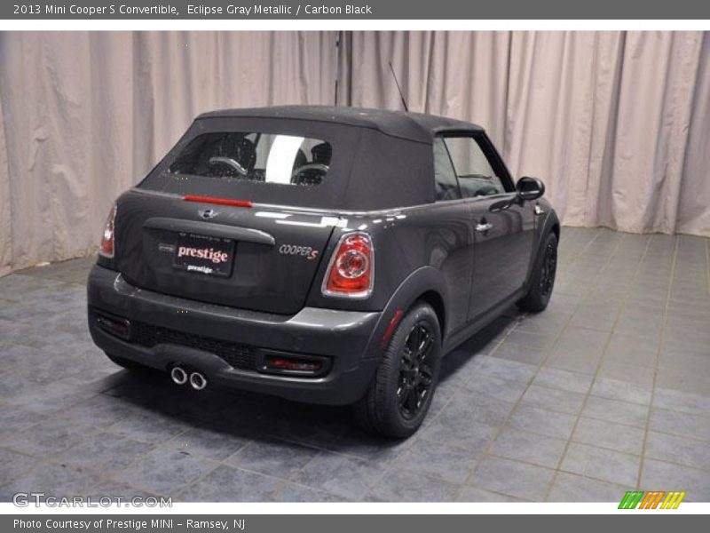 Eclipse Gray Metallic / Carbon Black 2013 Mini Cooper S Convertible