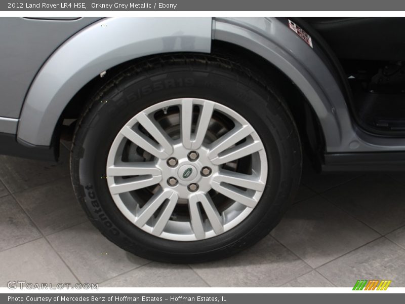 Orkney Grey Metallic / Ebony 2012 Land Rover LR4 HSE