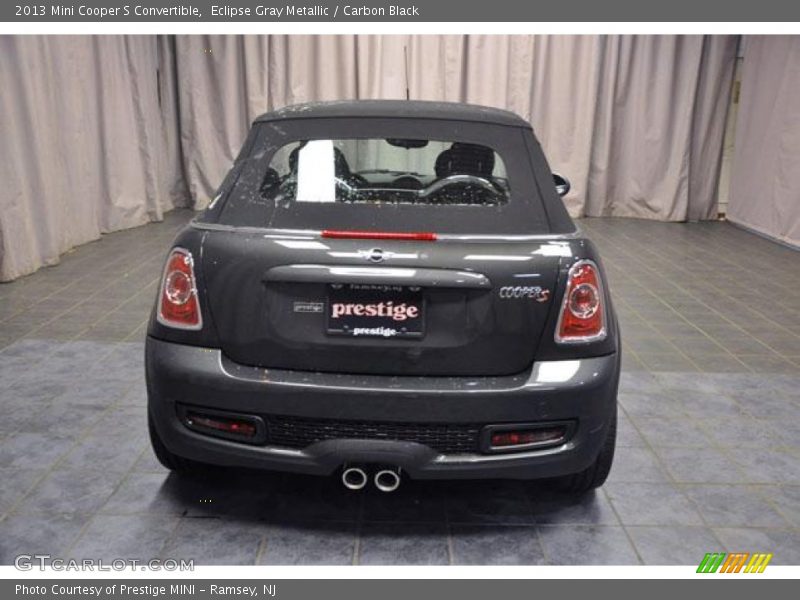 Eclipse Gray Metallic / Carbon Black 2013 Mini Cooper S Convertible