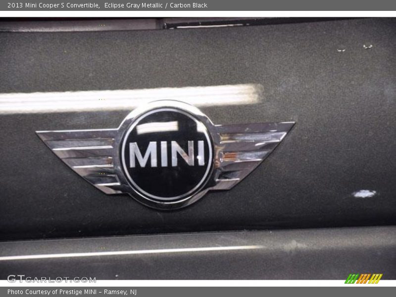 Eclipse Gray Metallic / Carbon Black 2013 Mini Cooper S Convertible