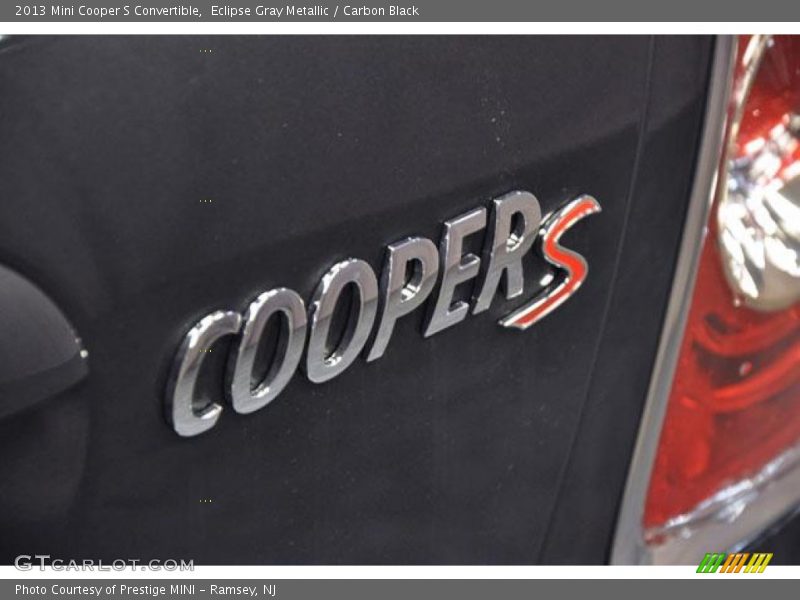 Eclipse Gray Metallic / Carbon Black 2013 Mini Cooper S Convertible