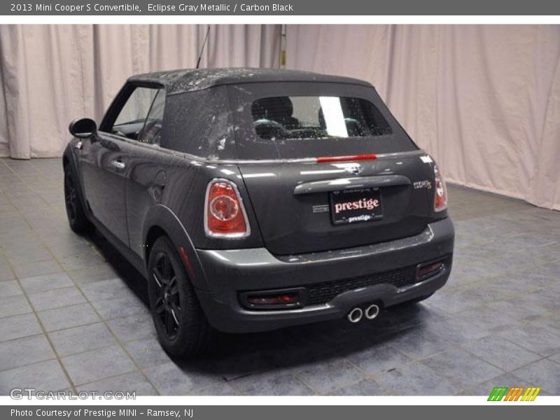 Eclipse Gray Metallic / Carbon Black 2013 Mini Cooper S Convertible