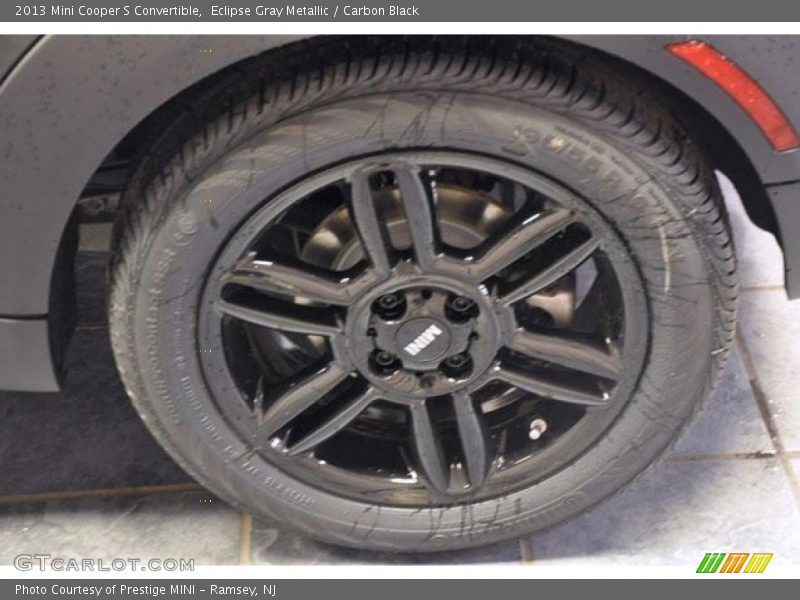 Eclipse Gray Metallic / Carbon Black 2013 Mini Cooper S Convertible