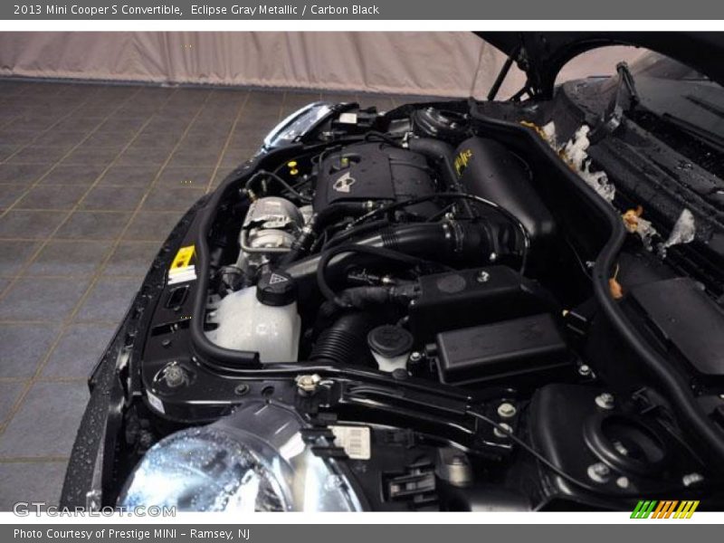 Eclipse Gray Metallic / Carbon Black 2013 Mini Cooper S Convertible