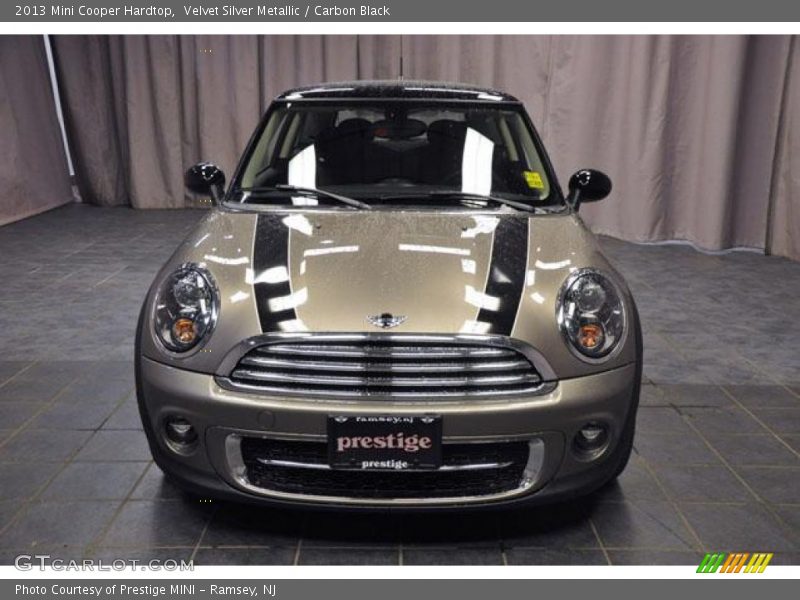 Velvet Silver Metallic / Carbon Black 2013 Mini Cooper Hardtop