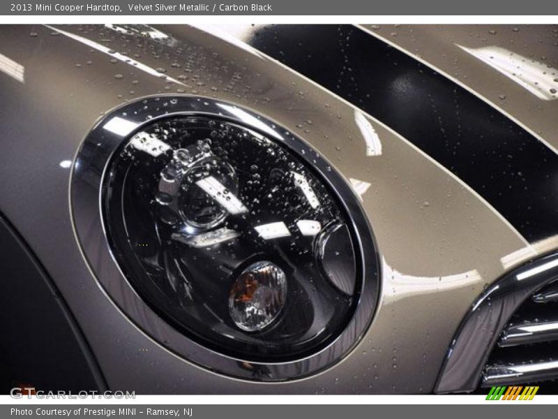 Velvet Silver Metallic / Carbon Black 2013 Mini Cooper Hardtop