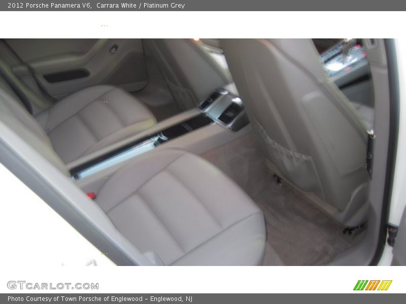 Carrara White / Platinum Grey 2012 Porsche Panamera V6