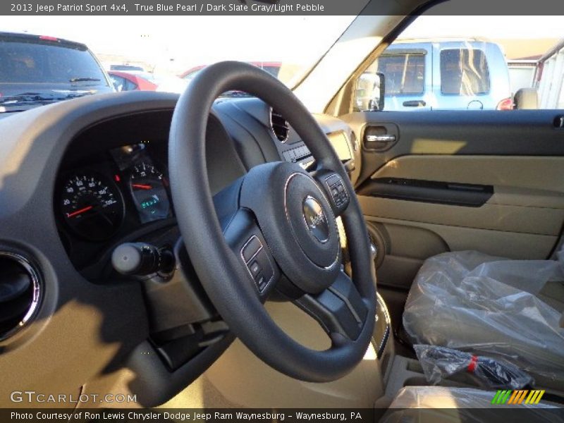 True Blue Pearl / Dark Slate Gray/Light Pebble 2013 Jeep Patriot Sport 4x4