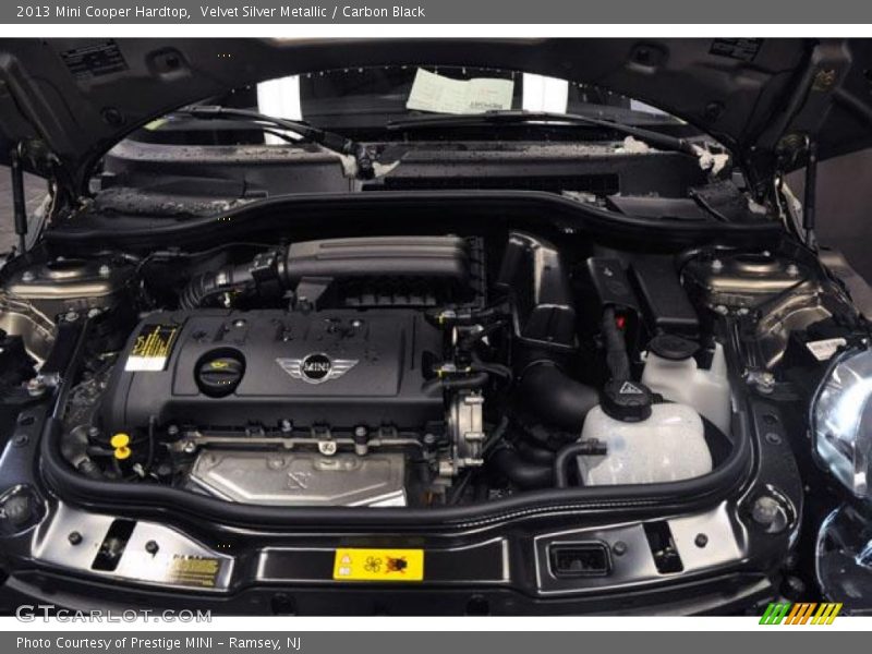 Velvet Silver Metallic / Carbon Black 2013 Mini Cooper Hardtop