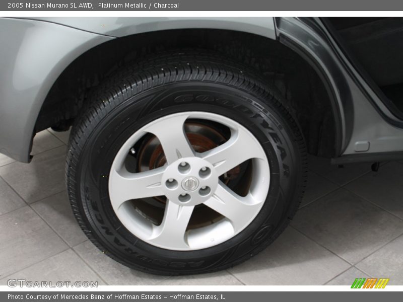 Platinum Metallic / Charcoal 2005 Nissan Murano SL AWD