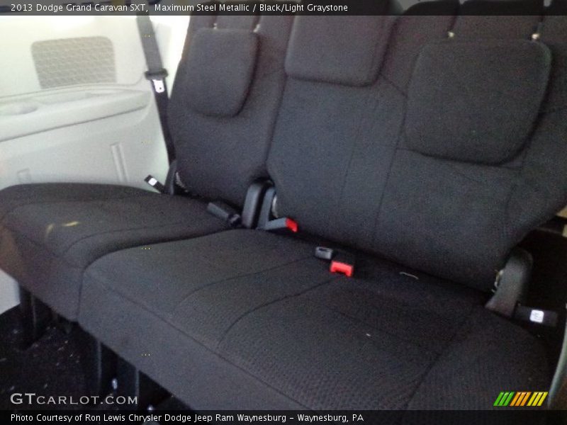Maximum Steel Metallic / Black/Light Graystone 2013 Dodge Grand Caravan SXT