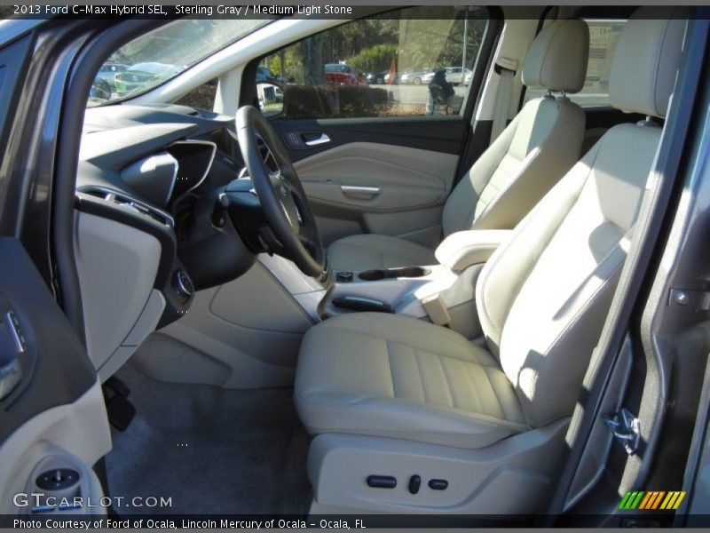  2013 C-Max Hybrid SEL Medium Light Stone Interior