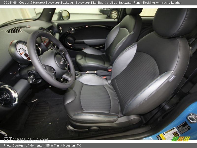 Front Seat of 2013 Cooper S Hardtop Bayswater Package