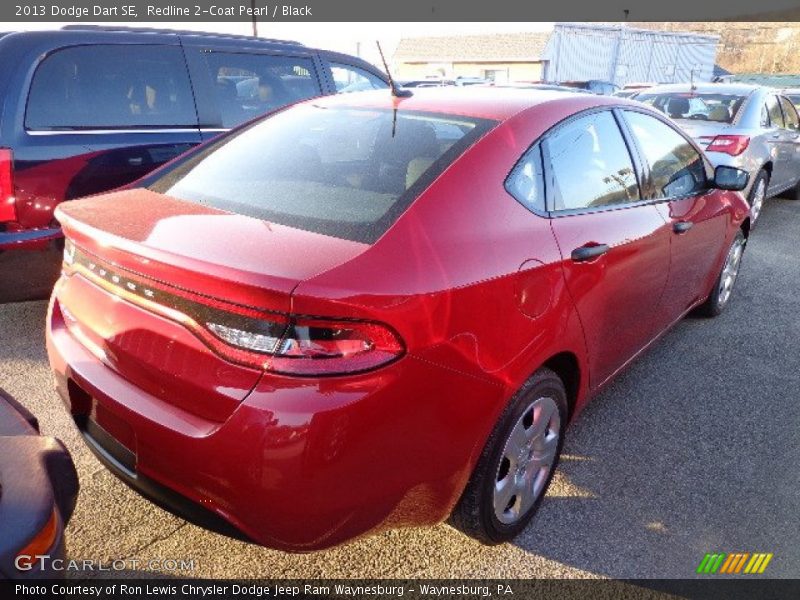 Redline 2-Coat Pearl / Black 2013 Dodge Dart SE