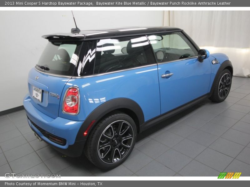 Bayswater Kite Blue Metallic / Bayswater Punch Rocklike Anthracite Leather 2013 Mini Cooper S Hardtop Bayswater Package