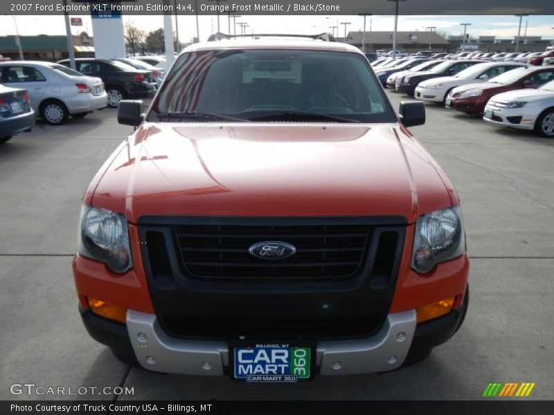 Orange Frost Metallic / Black/Stone 2007 Ford Explorer XLT Ironman Edition 4x4
