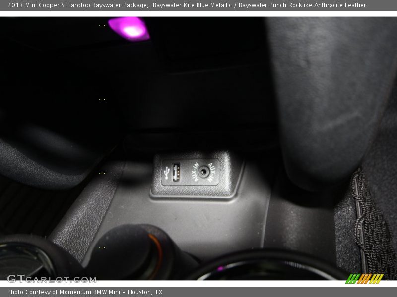 Bayswater Kite Blue Metallic / Bayswater Punch Rocklike Anthracite Leather 2013 Mini Cooper S Hardtop Bayswater Package