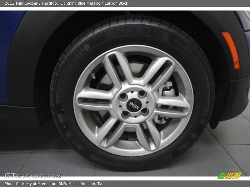 Lightning Blue Metallic / Carbon Black 2013 Mini Cooper S Hardtop