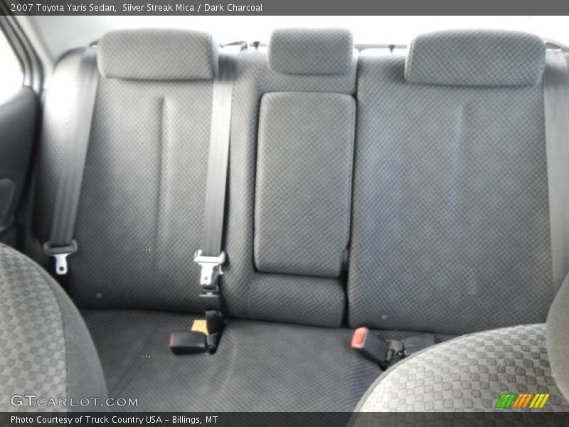 Silver Streak Mica / Dark Charcoal 2007 Toyota Yaris Sedan