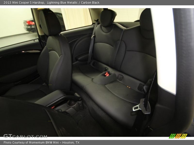 Lightning Blue Metallic / Carbon Black 2013 Mini Cooper S Hardtop
