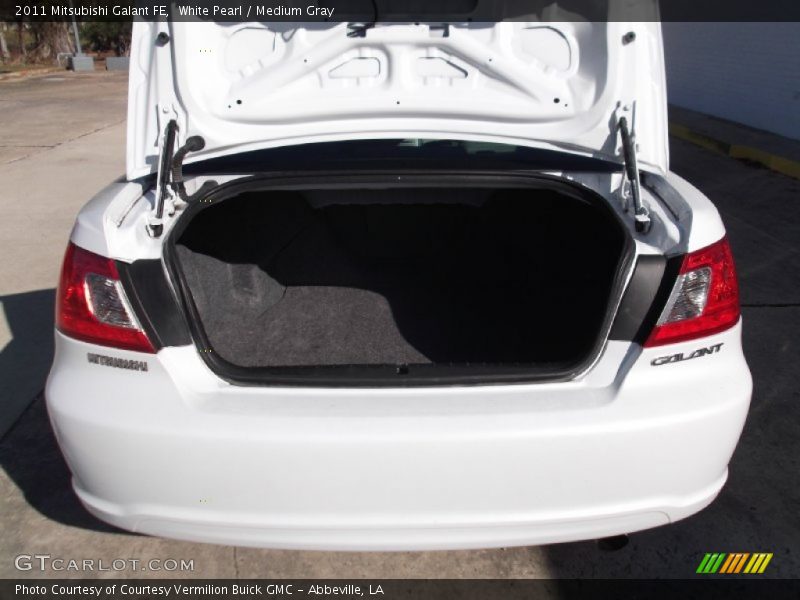 White Pearl / Medium Gray 2011 Mitsubishi Galant FE