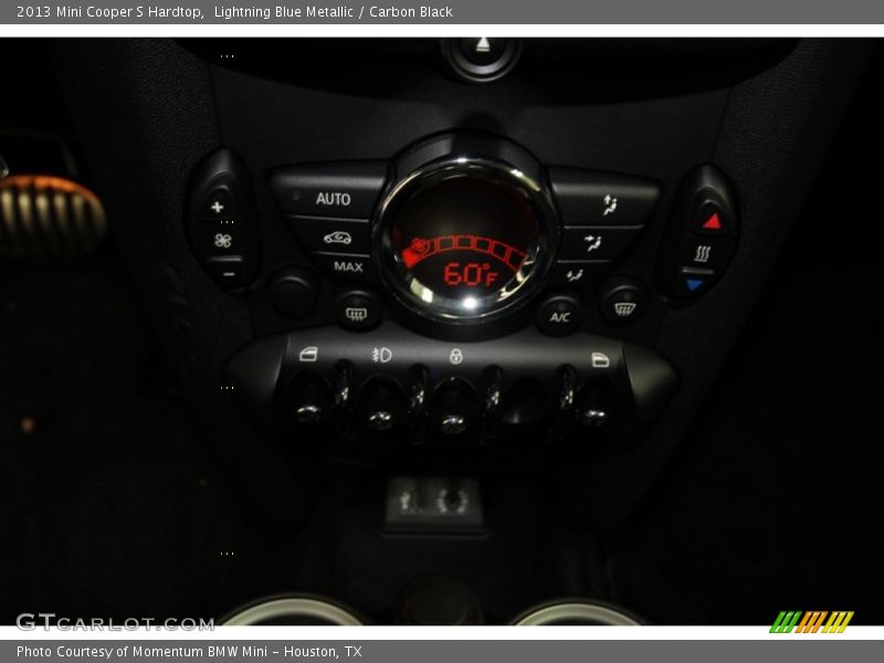 Lightning Blue Metallic / Carbon Black 2013 Mini Cooper S Hardtop