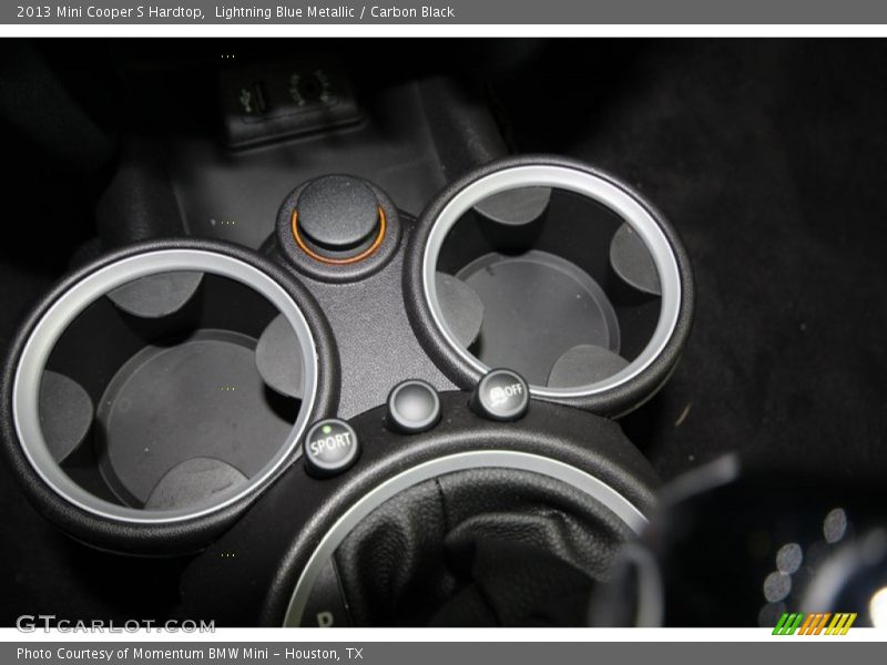 Lightning Blue Metallic / Carbon Black 2013 Mini Cooper S Hardtop