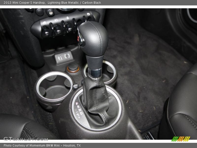 Lightning Blue Metallic / Carbon Black 2013 Mini Cooper S Hardtop