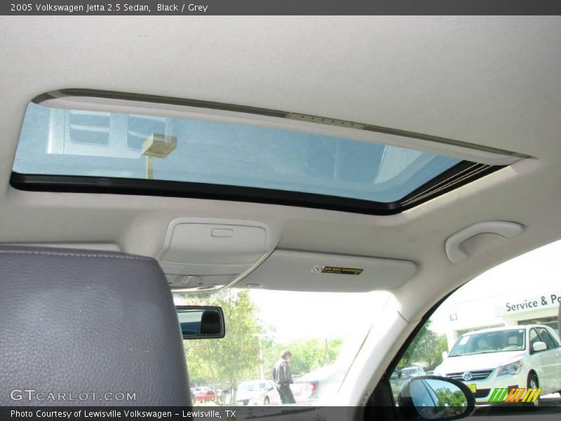 Black / Grey 2005 Volkswagen Jetta 2.5 Sedan