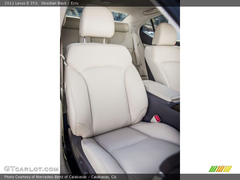 Obsidian Black / Ecru 2011 Lexus IS 350