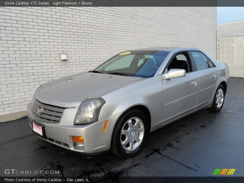 Light Platinum / Ebony 2004 Cadillac CTS Sedan