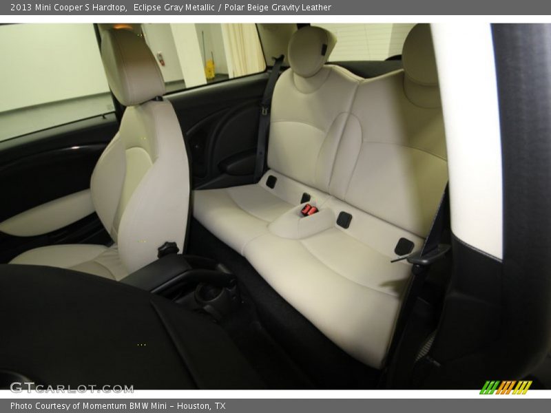 Rear Seat of 2013 Cooper S Hardtop