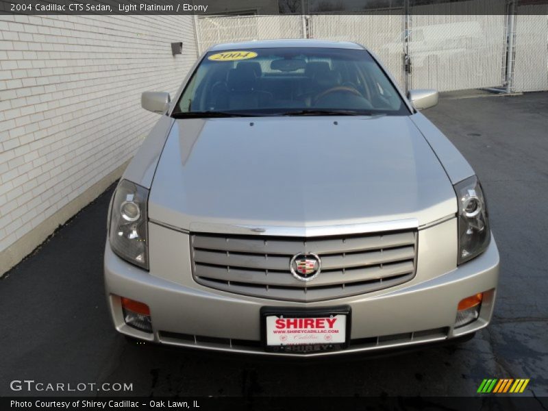 Light Platinum / Ebony 2004 Cadillac CTS Sedan